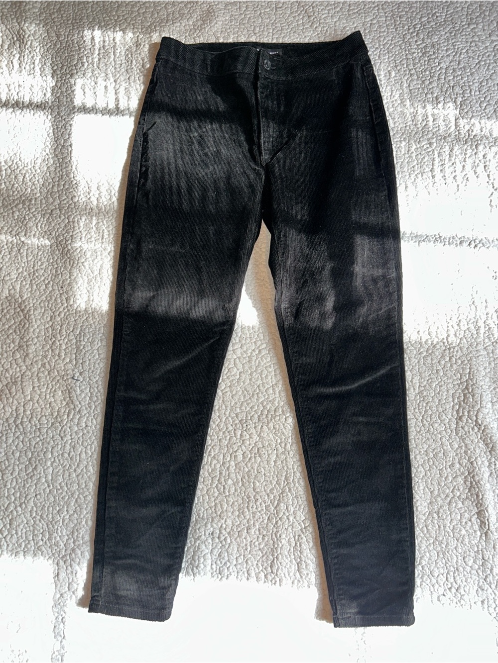 Almost Famous Black Slim High-Rise Pants